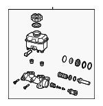 92121736 - Body: Master Cylinder for GM Image