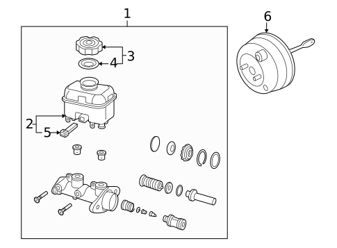 Hydraulic System for 2005 Pontiac GTO #0