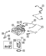 68782431AA - Emission Controls: Urea Filler Tube Assembly for Mopar Image