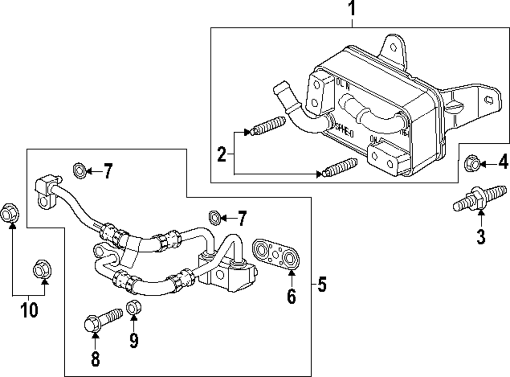 2023-2025 GM Trans Cooler 24045331 | Capital Chevy Parts