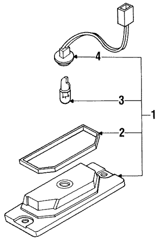 2651050Y00 - : Lamp Assembly for Nissan Image