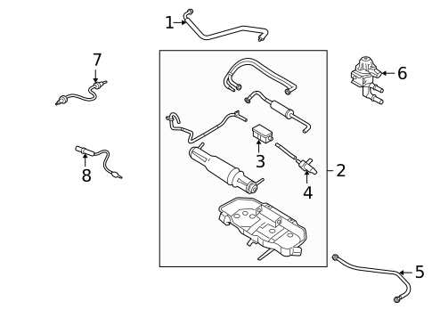 Emission System for 2006 Ford Mustang #0