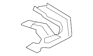 171190P050 - Engine: Air Cleaner Bracket for Toyota Image