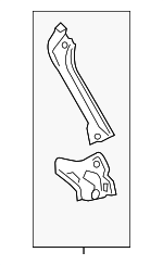 KB7W7144XB - Body: Outer Pillar for Mazda: CX-5 Image