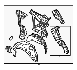 KBYW71100E - Body: Inner Panel Assembly for Mazda: CX-5 Image