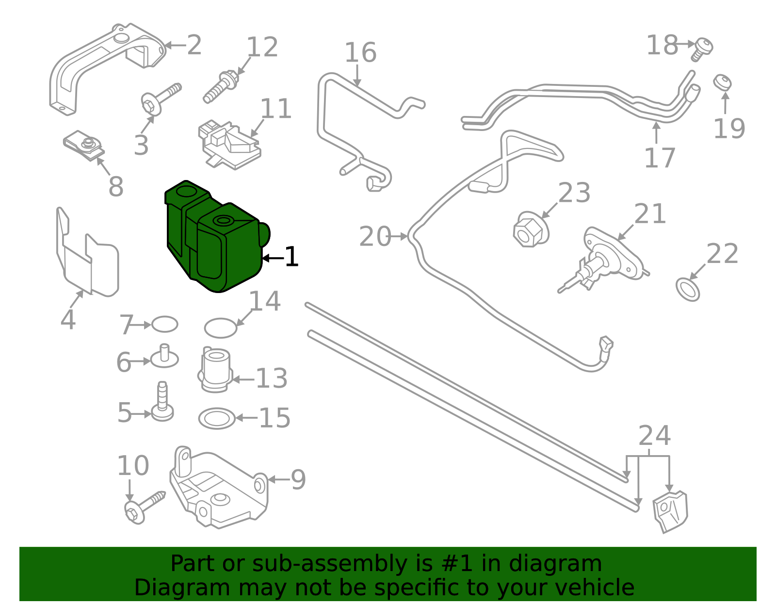 Ford Dealership 20172022 Ford Diesel Exhaust Fluid (Def) Tank KC3Z