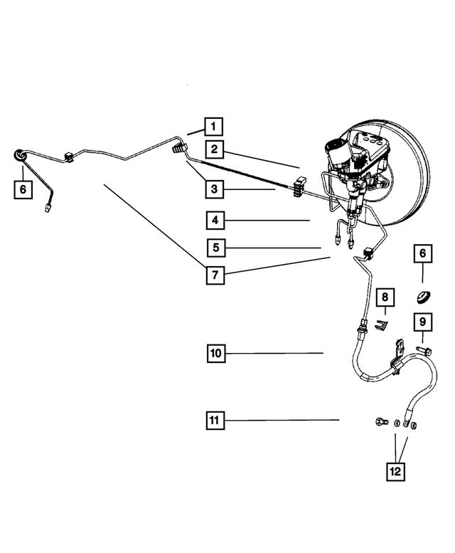 5105189AE - Brakes: Brake Tube for Mopar Image