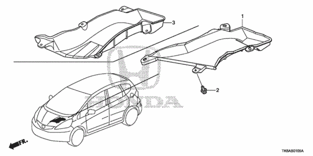 Cooling Duct for 2013 Honda Fit #0
