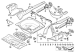 41117125159 - Bodywork: Trunk Floor for BMW Image