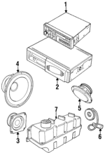 AMR2134 - : Speaker for Land-Rover Image