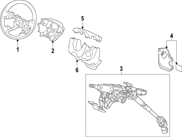 78501TRTA50ZA - : Steering Wheel for Honda Image