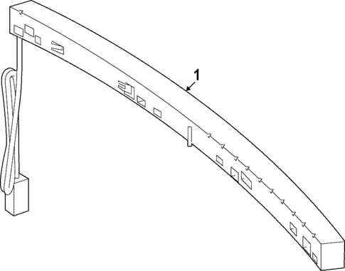 HIGH MOUNTED STOP LAMP for 2024 Mercedes-Benz C 43 AMG&reg; #0
