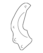 222750C010 - Engine: Fuel Injection Air Flow Meter Gasket / O-Ring for Toyota Image