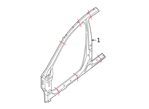 Aperture Panel for 2015 Nissan Altima #0