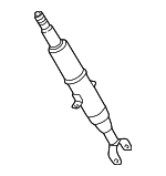 4D0413031AE - Suspension: Strut for Audi: A8, A8 Quattro Image