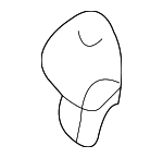 53672S3YA01 - Steering: Cable Guide for Honda: Insight Image