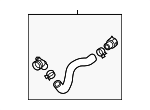 25414ES000 - Cooling System: Upper Hose for Kia Image