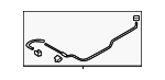 25451ES000 - Cooling System: Vent Hose for Kia Image