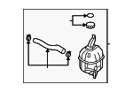 25430ES000 - Cooling System: Reservoir Assembly for Kia Image
