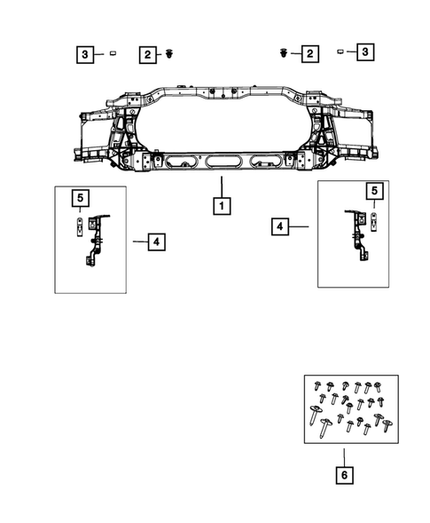 Radiator and Related Parts; Charge Air Cooler for 2011 Ram 3500 #1