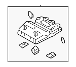 63650AA060B1 - Body: Overhead Console for Toyota: Solara Image