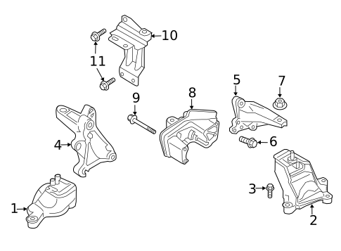 Engine & Trans Mounting for 2019 Fiat 124 Spider #0