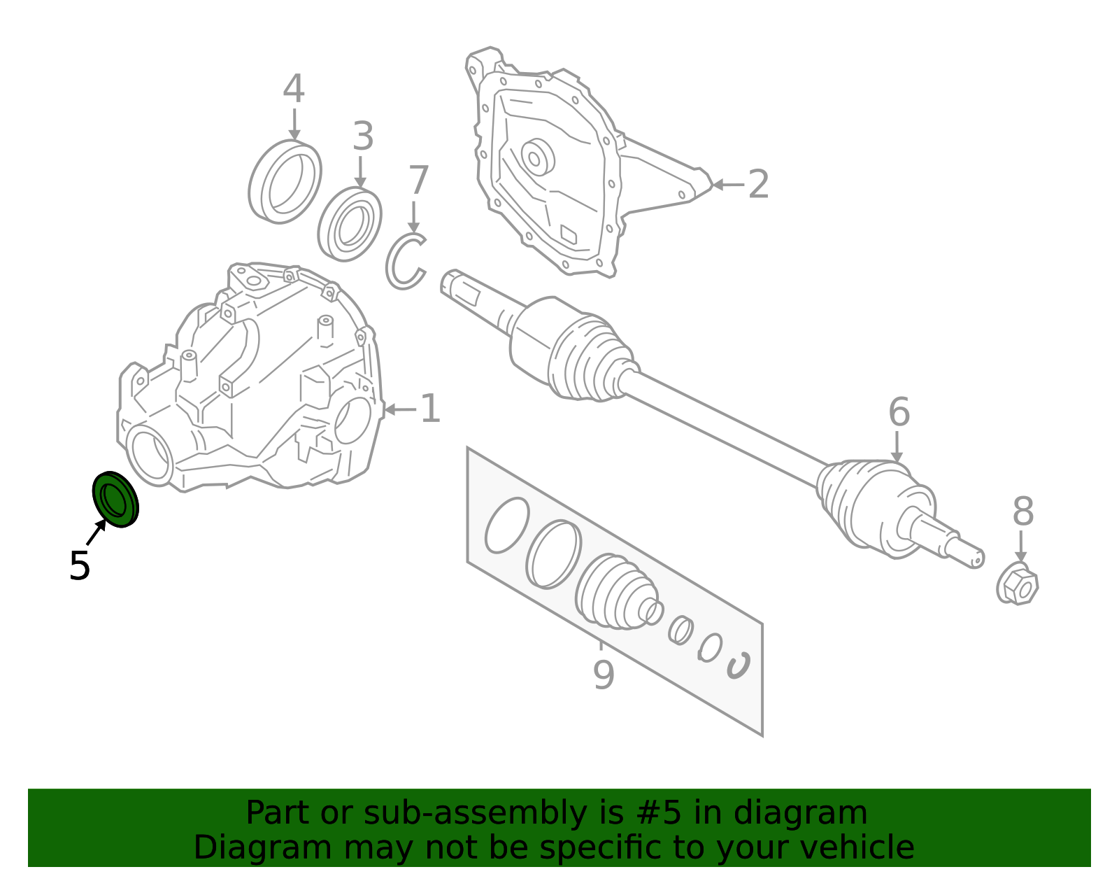 nl3z4676a - Ford Seal Assembly Oil | Levittown Ford Parts