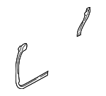 62711FA011 - Body: Lower Weather-strip for Subaru: Impreza Image