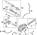 LR153476 - : Vent Hose for Land-Rover Image