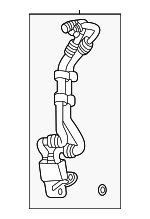 5QF317801C - : 2019-2025 Audi Q3 - Oil Outlet Tube for Audi: Q3 Image