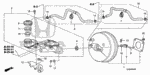 46407SAA003 - Chassis: CLAMP, TUBE for Honda Image