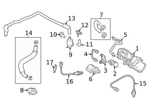 Powertrain Control for 2018 Genesis G80 #1