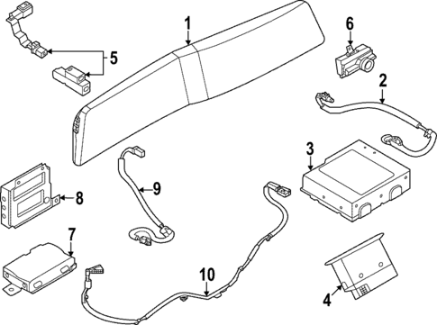Lane Departure Warning for 2024 Nissan ARIYA #1