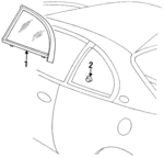 25626484 - Body: Quarter Glass for GM Image