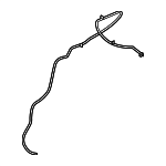 28935JA010 - Body: Windshield Washer Hose for Nissan: Altima Image