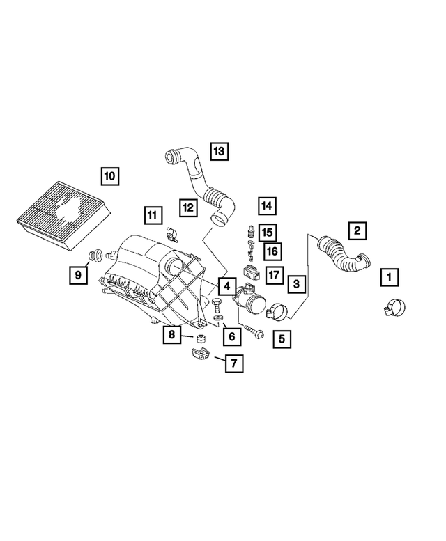 5103611AA - : Air Cleaner for Mopar Image