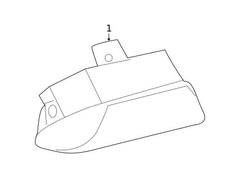 License Lamps for 2012 Lexus RX350 #0