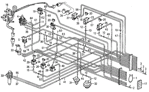 Control Box (1) (DX, S, GL: '84-'87) for 1984 Honda Civic #0