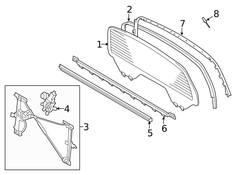 Back Glass for 2021 Toyota Tundra #0