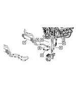 52113125AF - Steering: Power Steering Return Hose for Dodge: Ram 1500, Ram 2500, Ram 3500 Image