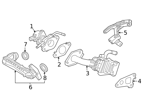 Emission Components for 2020 Toyota Camry #2