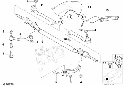 Steering System Connectors for 1999 BMW M5 #0