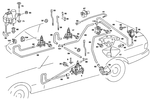 1268050974 - Vacuum System: Rod for Mercedes-Benz Image