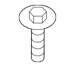 7149323312 - Body: Bracket Screw for BMW: 228 xDrive Gran Coupe, 230i, 230i xDrive, 330e, 330e xDrive, 330i, 530i, 530i xDrive, 540i xDrive, 550e xDrive, 740i, 750e xDrive, 760i xDrive, 840i Gran Coupe, 840i xDrive Gran Coupe, i5, i7, iX, M2, M240i, M240i xDrive, M5, M8 Gran Coupe, M850i xDrive Gran Coupe, X1, X2, X3, X4, X5, X6, X7, XM, Z4 Image