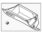 84510L2300WK - Body: Glove Box Assembly for Kia Image