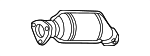 8E0131089BX - : Catalytic Converter for Volkswagen Image
