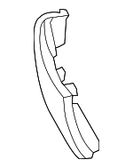 21888500263996 - Body: Tow Eye Cap for Mercedes-Benz Image