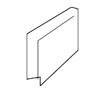 57737FC000 - : Lower Cover Nut Plate for Subaru: Forester Image