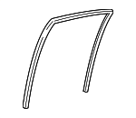 6815230110 - Body: Run Channel for Lexus: GS300, GS350, GS430, GS450h, GS460 Image