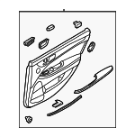 833053NHX0RD4 - Body: Door Trim Panel for Hyundai: Equus Image
